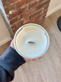 Coconut Soy Wax Candle - Private Label - No Label: Vanilla / White Ceramic