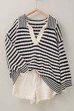 Black & white stripe sweater