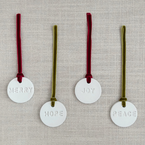 Stamped Christmas Ornament