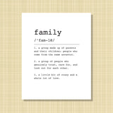family Definition Print