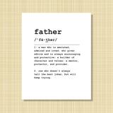 father Definition Print