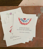 Positive Thoughts Card Set - Women's Set