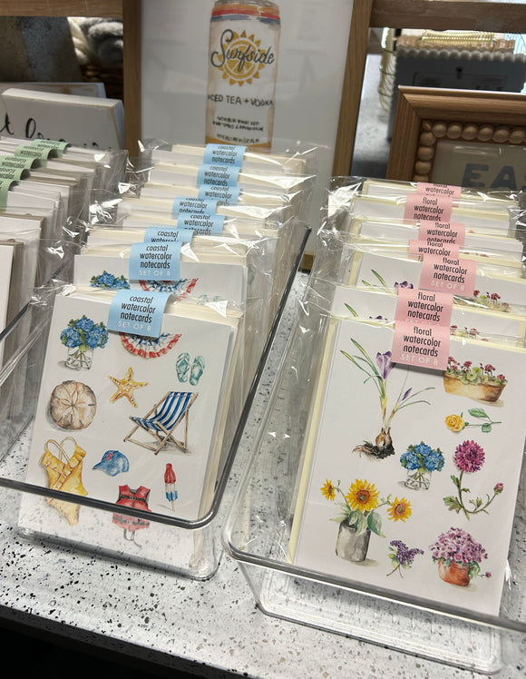 Watercolor Notecards
