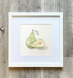 Framed 8x8" Watercolor Art