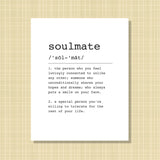 soulmate Definition Print