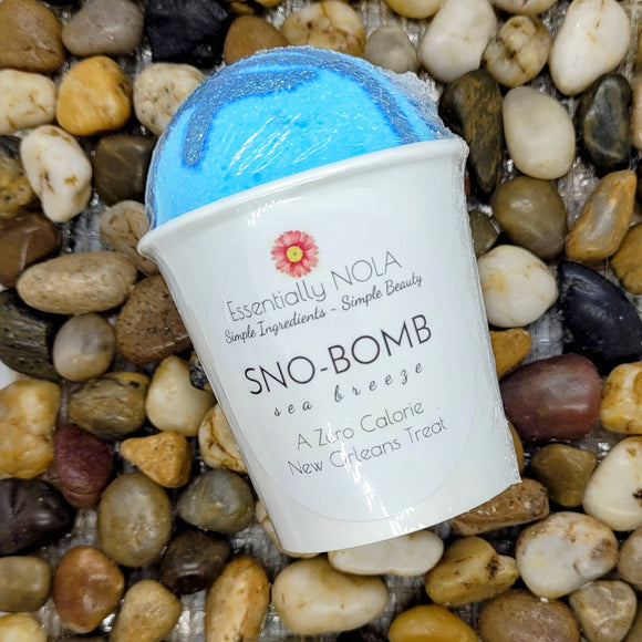 Sno Bombs - Sno Ball Bath Bombs: Blue Raspberry