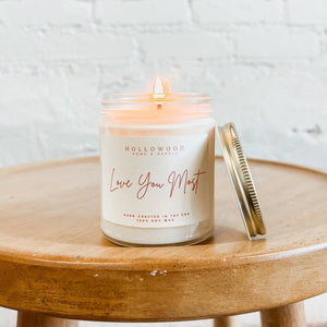 LOVE YOU MOST | VALENTINE CANDLE