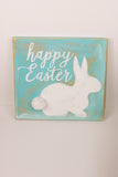 happy Easter - bunny wood signs
