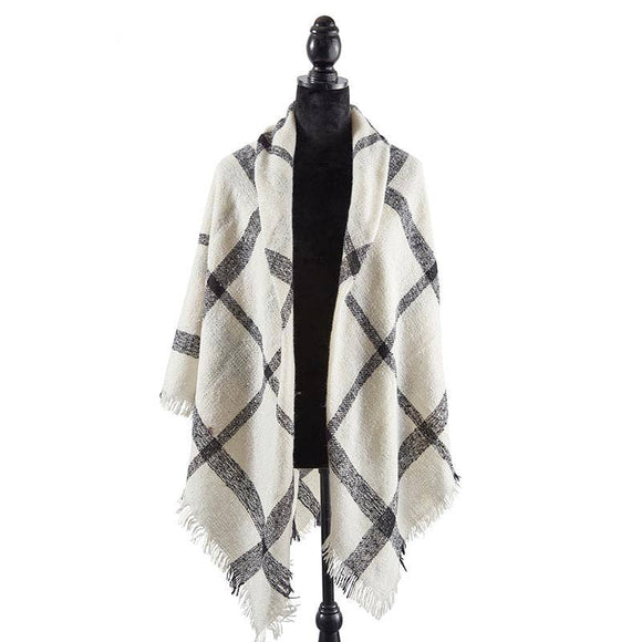 Wrapped in Love Scarf - Plaid