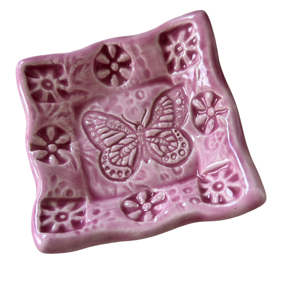 Tiny Dish - Butterfly - lilac