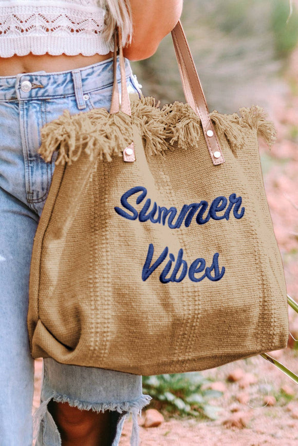 Summer VIBES Canvas Tote